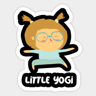 Cute little yogi Sticker